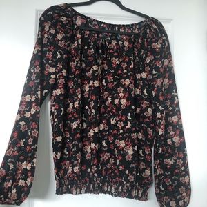 Stradivarius Floral Blouse